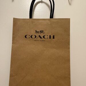 Coach 2017 Brown Gift Bag